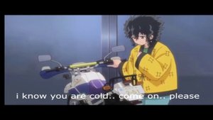 запуск двигателя yamaha serow 225 , когда прохладно.