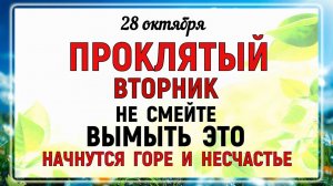 28 октября - День Евфимия. Что нельзя делать 28 октября День Евфимия? Народные традиции и приметы.