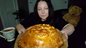 Мукбанг Курник- самый вкусный пирог!