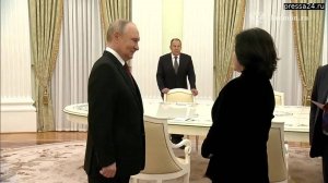 Путин встретился в Кремле с главой МИД Северной Кореи Цой Сон Хи.
