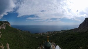 Жемчужины Крыма. Чёртова лестница. Форосская церковь и водопад Козырёк.