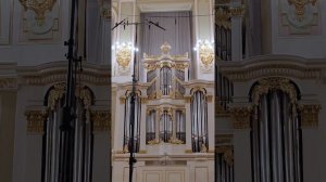 Тимур Халиуллин за органом в Академической Капелле, концерт "Органные Академии" 26.10.2025