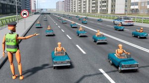 ГОРОД ДЛЯ ДЕТЕЙ! ВЗРОСЛЫМ ВЬЕЗД ВОСПРЕЩЕН | BeamNG.drive