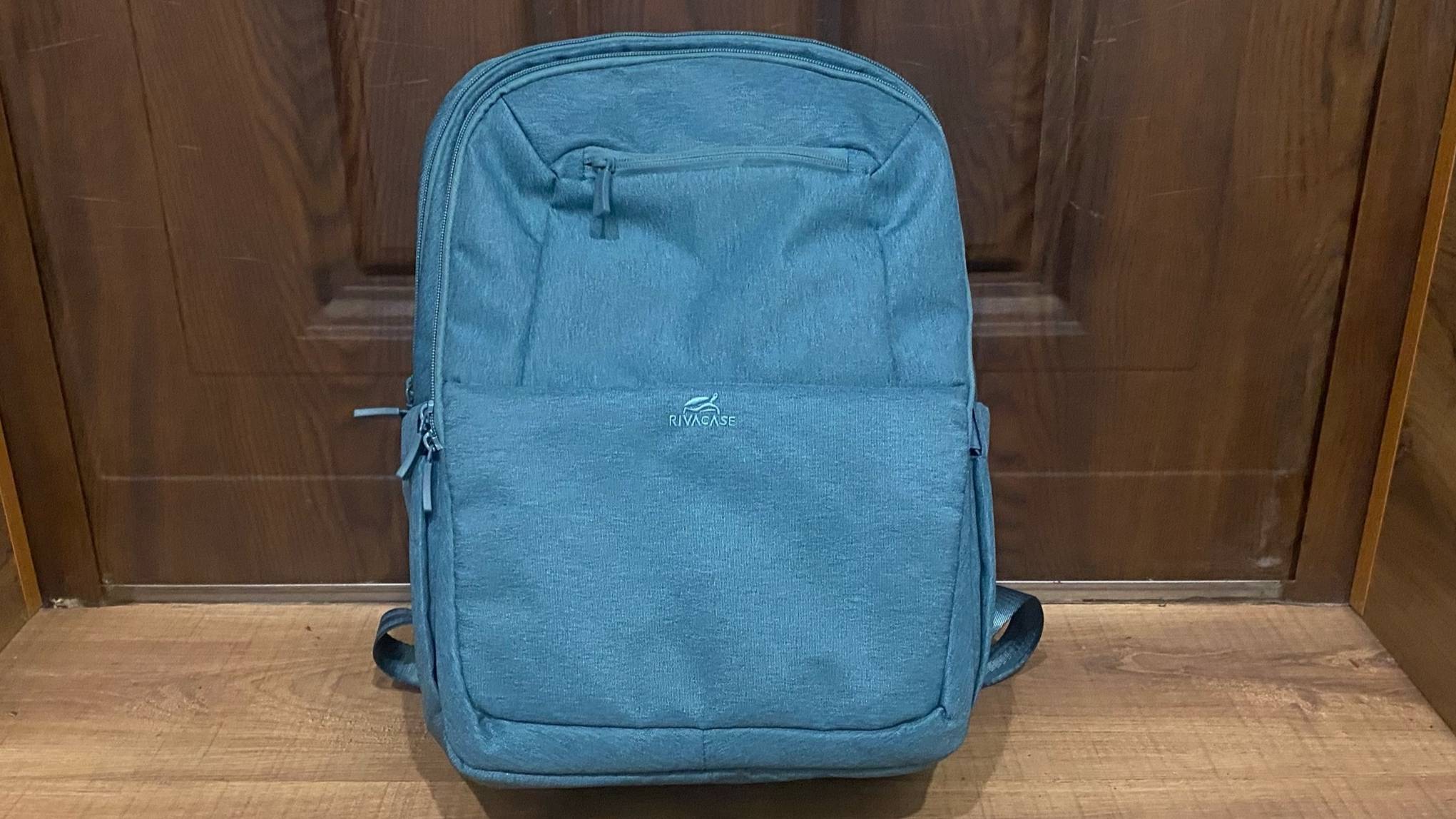 Распаковка и обзор рюкзака RIVACASE 7760 aquamarine ECO