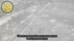 Уничтожение 2-х дронов "Бабы-Яги" бойцами 2 мсб 123 Бригады "Самарканда"
