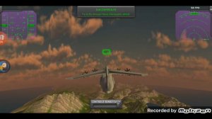 Играю в Turboprop flight simulator летаю на новых самолётах