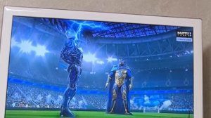 Динамо - Зенит роботы перед матчем - трансформеры футбол