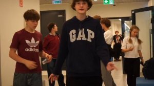 Ученики 10 «Б» медиакласса сняли ролик о новом здании 1505