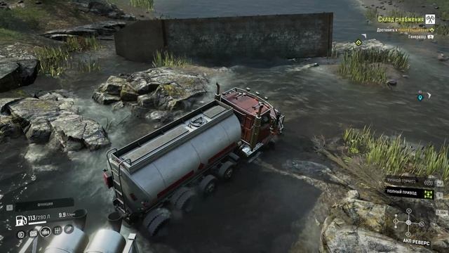 SnowRunner __  ТЕННЕСCИ_Склад снабжения. Часть 1