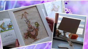 Покупки для вышивки... Готовая работа. Процесс...