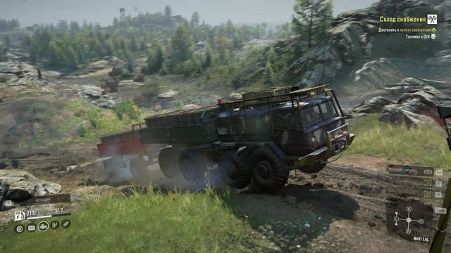 SnowRunner __  ТЕННЕССИ_Склад снабжения. Часть 2