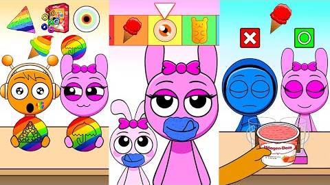 Incredibox Sprunki Emoji Food Mukbang _ MOMOSTUDIO смотреть онлайн