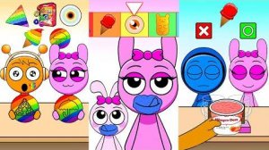 Incredibox Sprunki Emoji Food Mukbang _ MOMOSTUDIO