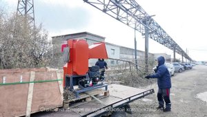 РУБИТЕЛЬНАЯ МАШИНА НА БЕНЗИНОВОМ ДВИГАТЕЛЕ ТРИУМФ 6НР-120 ДЛЯ ПЕРЕРАБОТКИ ОТХОДОВ