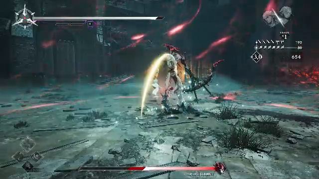 Разминаюсь на боссе Soulstice