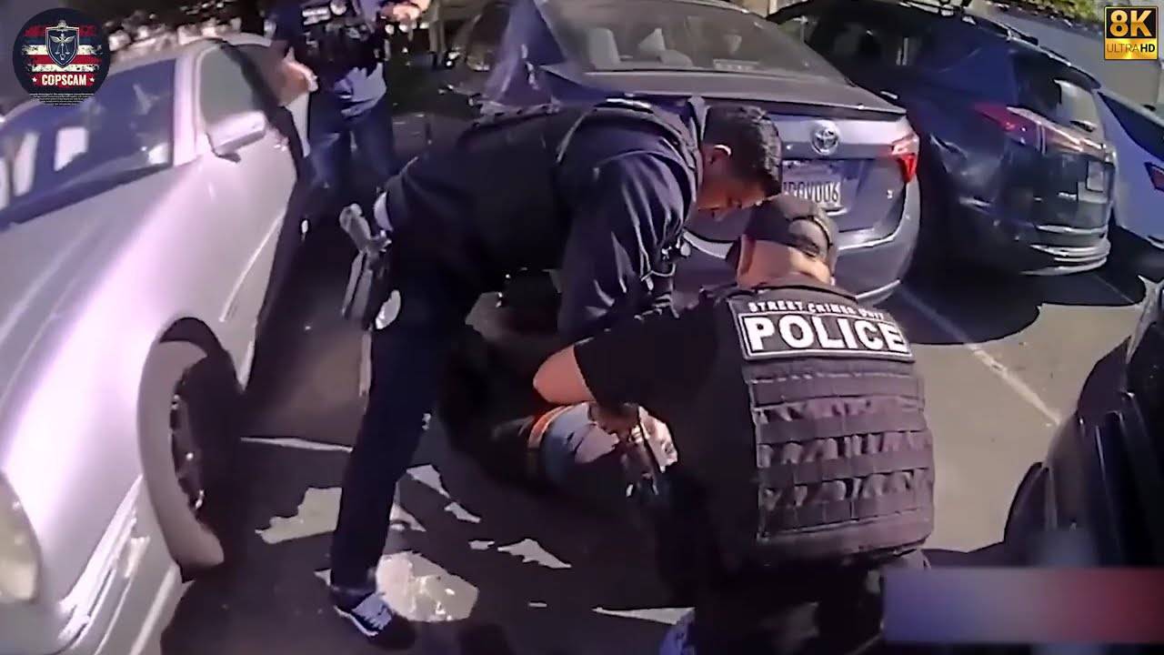 Самые душераздирающие моменты столкновения полиции с самыми опасными преступниками #10 смотреть онлайн