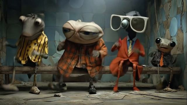 Strange AI Creatures Dancing It’s La Vida Loca смотреть онлайн