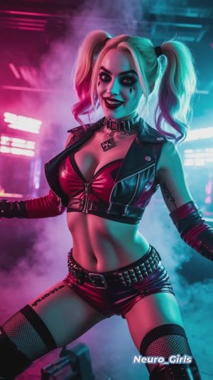 В стиле Харли Квинн