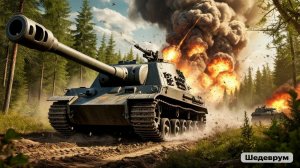Играем в World of Tanks: бой на немецкой САУ G.W. Tiger