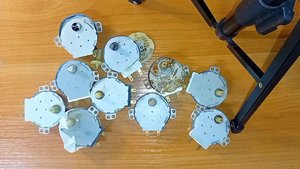 Ремонт двигателя тарелки микроволновой печи