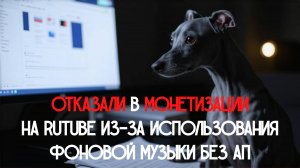 Что делать, когда отказали в монетизации на RUTUBE?