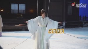 Закадровые съемки дорамы "Лиса-Сваха: Ван Цюань" ( Небо и Земля - Меч Сердце)