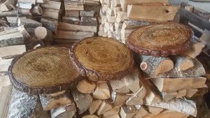 Бетонные спилы. Плитка своими руками