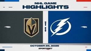 NHL Highlights | Lightning vs. Golden Knights - October 26, 2025