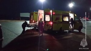Спецборт МЧС доставил в Нижний Новгород двух человек из Челябинской области