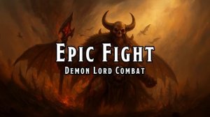 Epic Fight Demon Lord Combat D&D TTRPG Battle Combat Fight Music 1 Hour by RPG Soundtracks