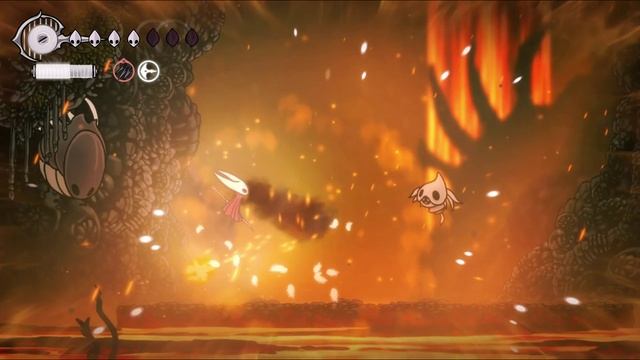 Hollow Knight Silksong - 14 Savage Beastfly boss fight/Дикая зверомуха сражение с боссом