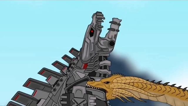 Гидора против Меха Годзиллы смотреть онлайн