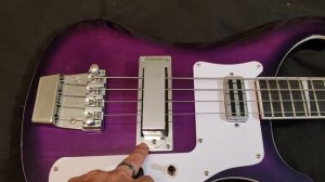 Обзор сборки китайской реплики баса Rickenbacker 4003 фиолетового б/у