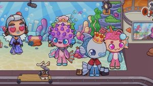 Awatar World распаковка набора Русалка за коинсы