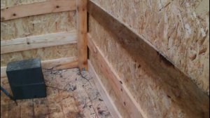 Построили сарайчик