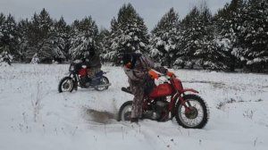 Самодельный кросс на базе иж юпитер 5.