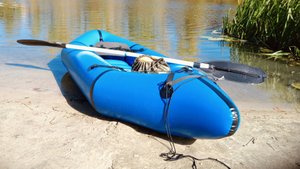 первый сплав на пакрафте  biluta light