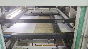 Автоматическая плосковысекательная машина с функцией стриппинга BL-1050S