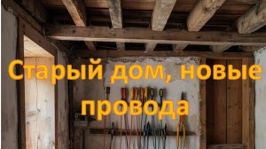 День 2: разводка электропроводки.