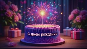 Красивая песня -С Днем Рождения тебя поздравляю🎂🎉Счастья,радости ,любви желаю🎉🎉