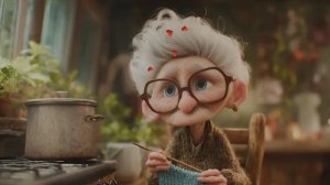 Да какая, ж,  я бабуся...