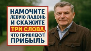 После этих 3 слов жизнь меняется: попробуйте ритуал с водой - и увидите результат!
