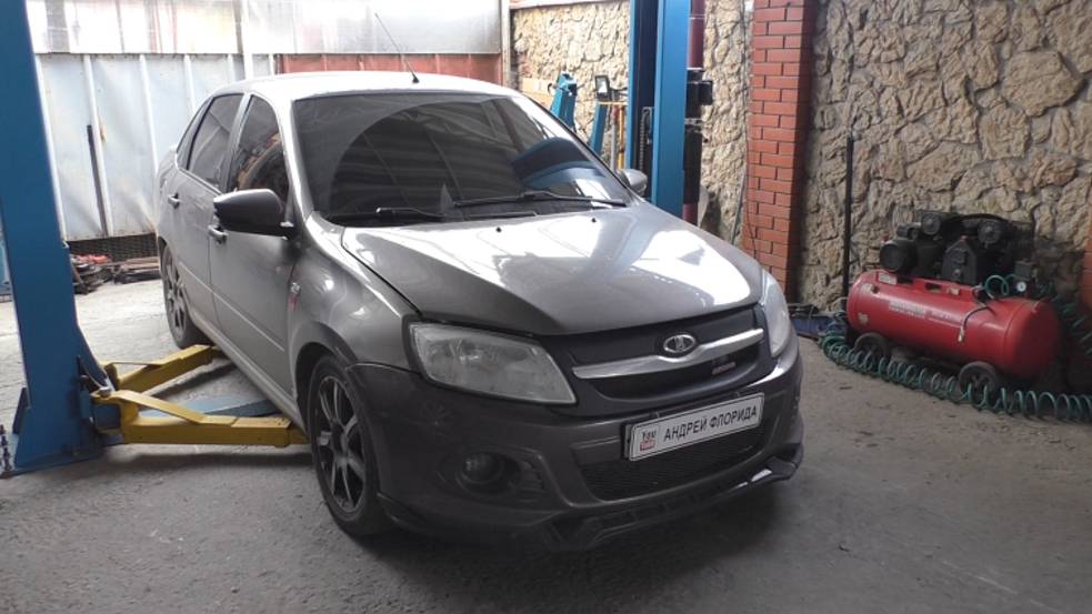 Замена шестерни 2й передачи на Lada Granta Sport 1.6 Лада Гранта Спорт 2017 1часть