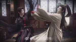 Закадровые съемки дорамы "Легенда о темной реке"