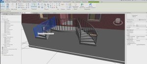 Как создать, отредактировать лестницу винтовой формы. Revit