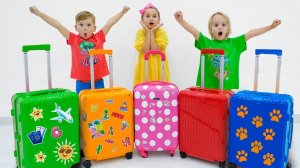 Челлендж в аэропорту с Крисом и другие веселые истории для детей!