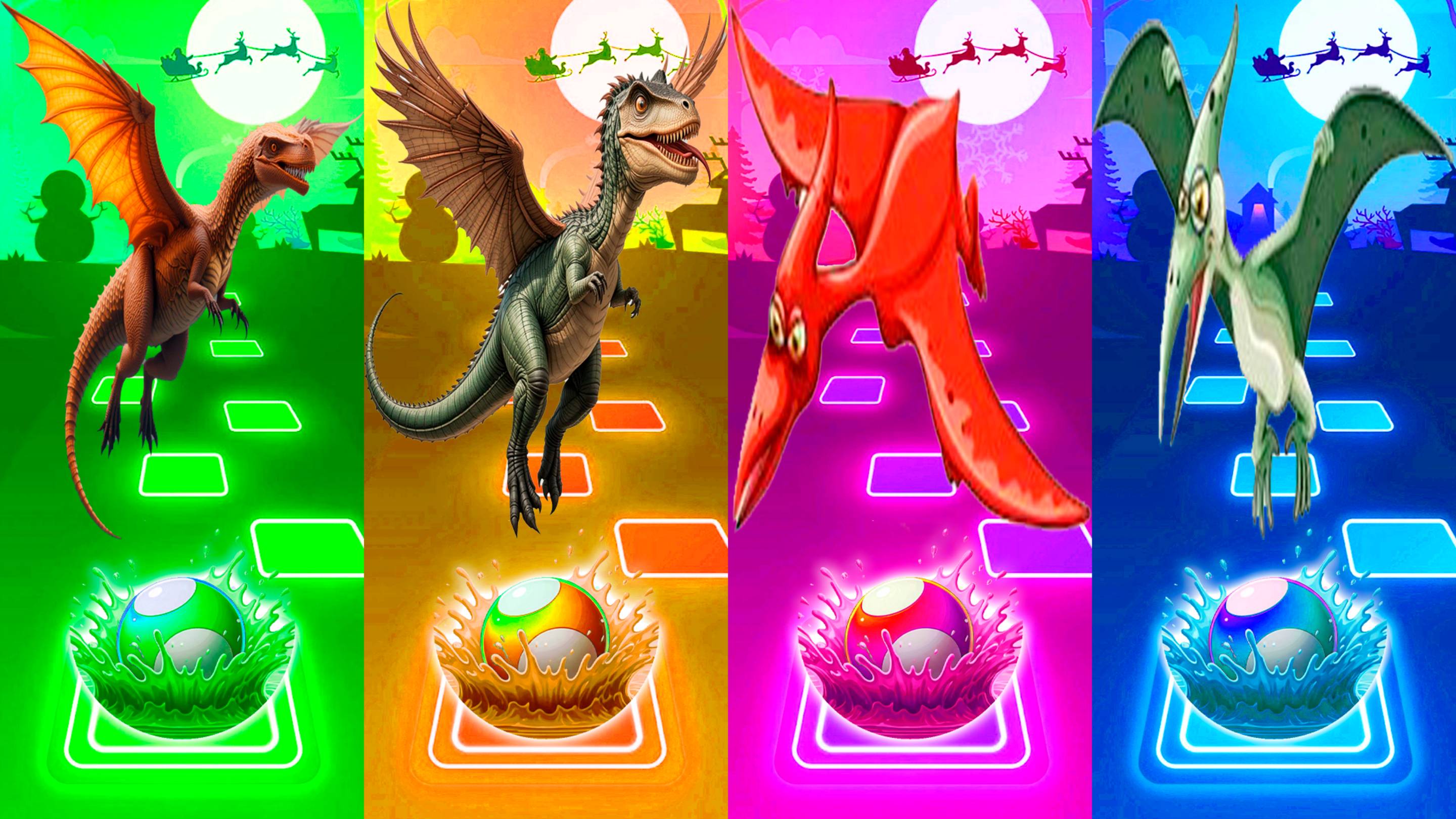 Coffin Dance Динозавры 202 уровень - Мультики про Динозавров | МУЛЬТФИЛЬМЫ ДИНОЗАВРЫ в Tiles Hop