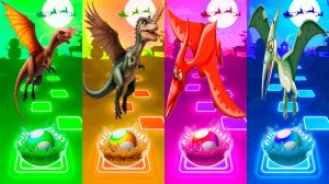 Coffin Dance Динозавры 202 уровень - Мультики про Динозавров | МУЛЬТФИЛЬМЫ ДИНОЗАВРЫ в Tiles Hop