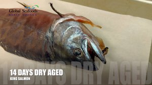 Как подготовить большой филе кеты (King Salmon): обрезка, сушка, приправы, запекание 🐟🔥