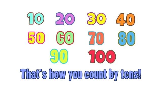 Count 10-100 ( Count by 10 Song ) The Singing Walrus смотреть онлайн